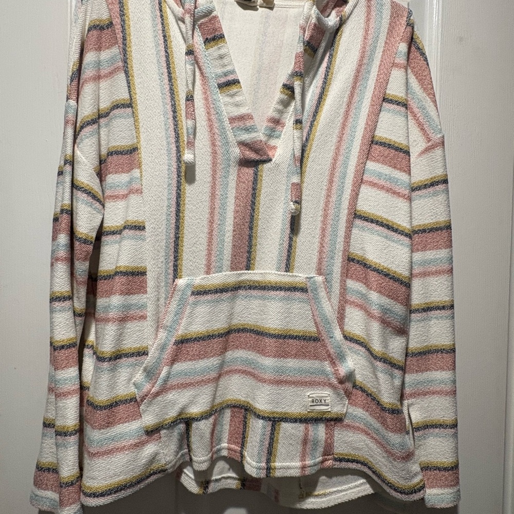 Roxy Pastel Striped Women's Hoodie